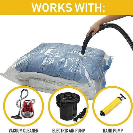 Big Vacuum Storage Bag with Pump 5 Bag 1 Pump
